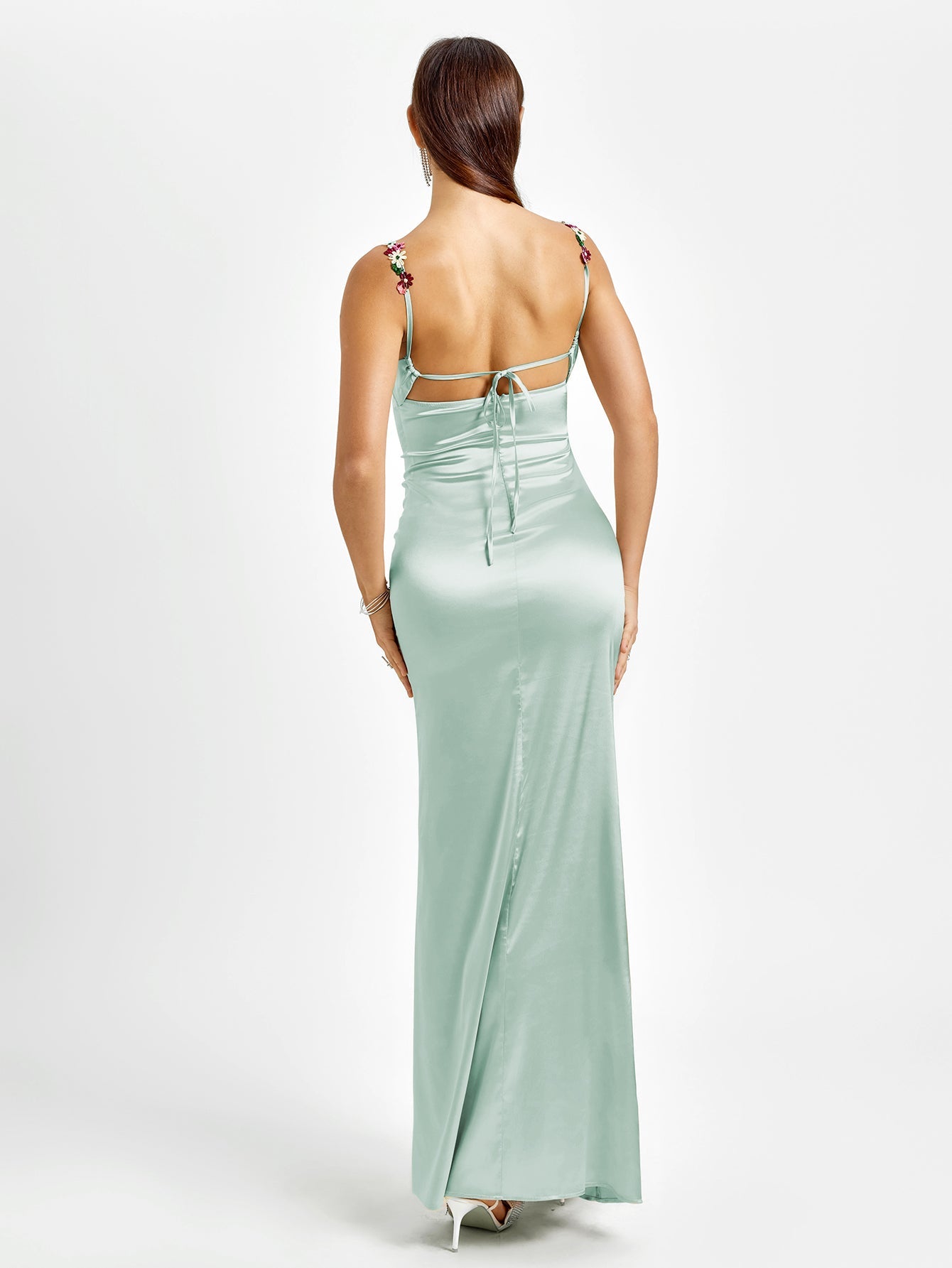 Amy - Satin bodycon dress