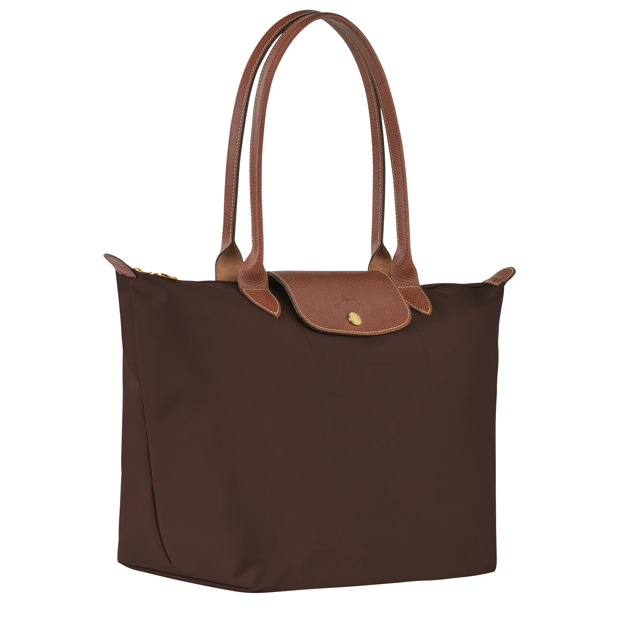 Longchamp - Large ebony tote bag