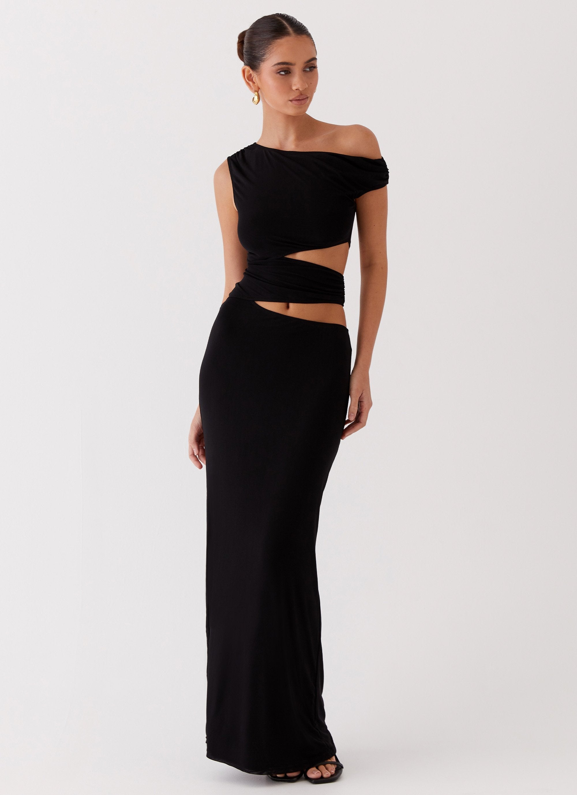 Margot - One shoulder maxi dress