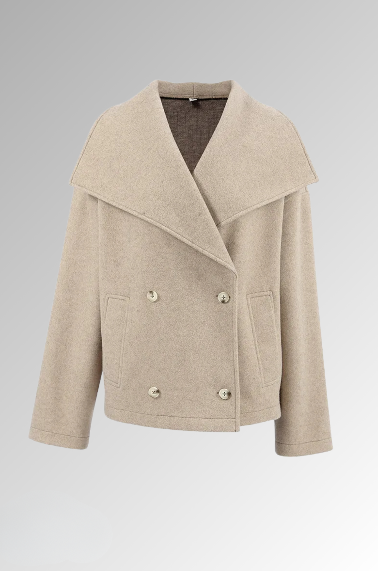 Eliza Wool Blend - Fall Coat For Woman