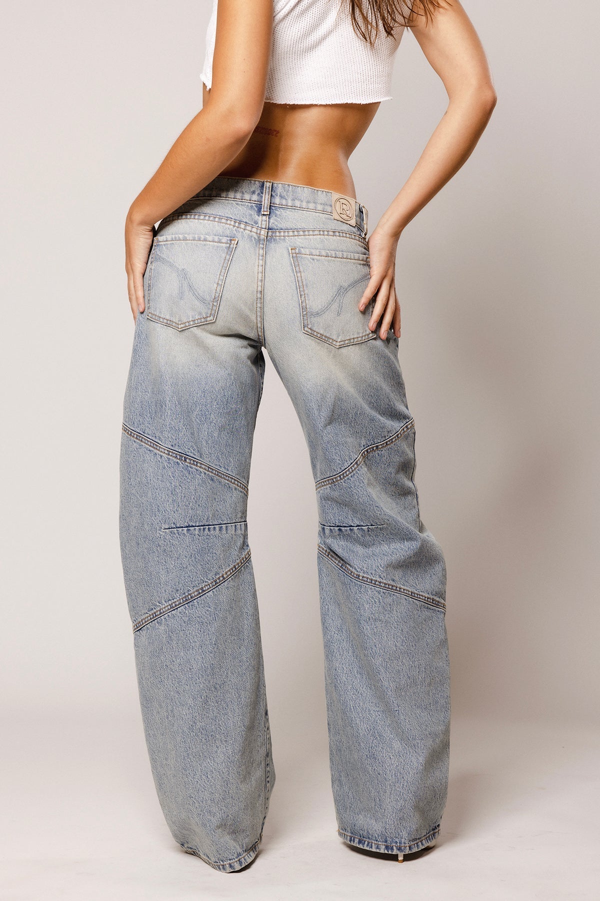 Valery - Low rise jeans