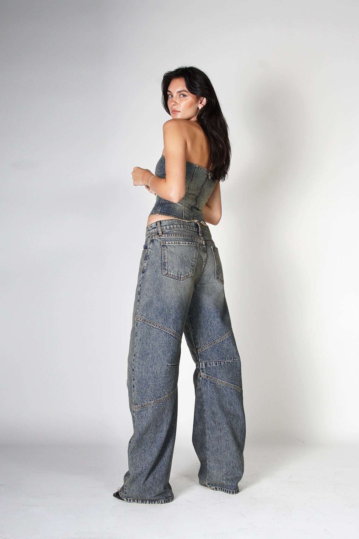 Valery - Low rise jeans