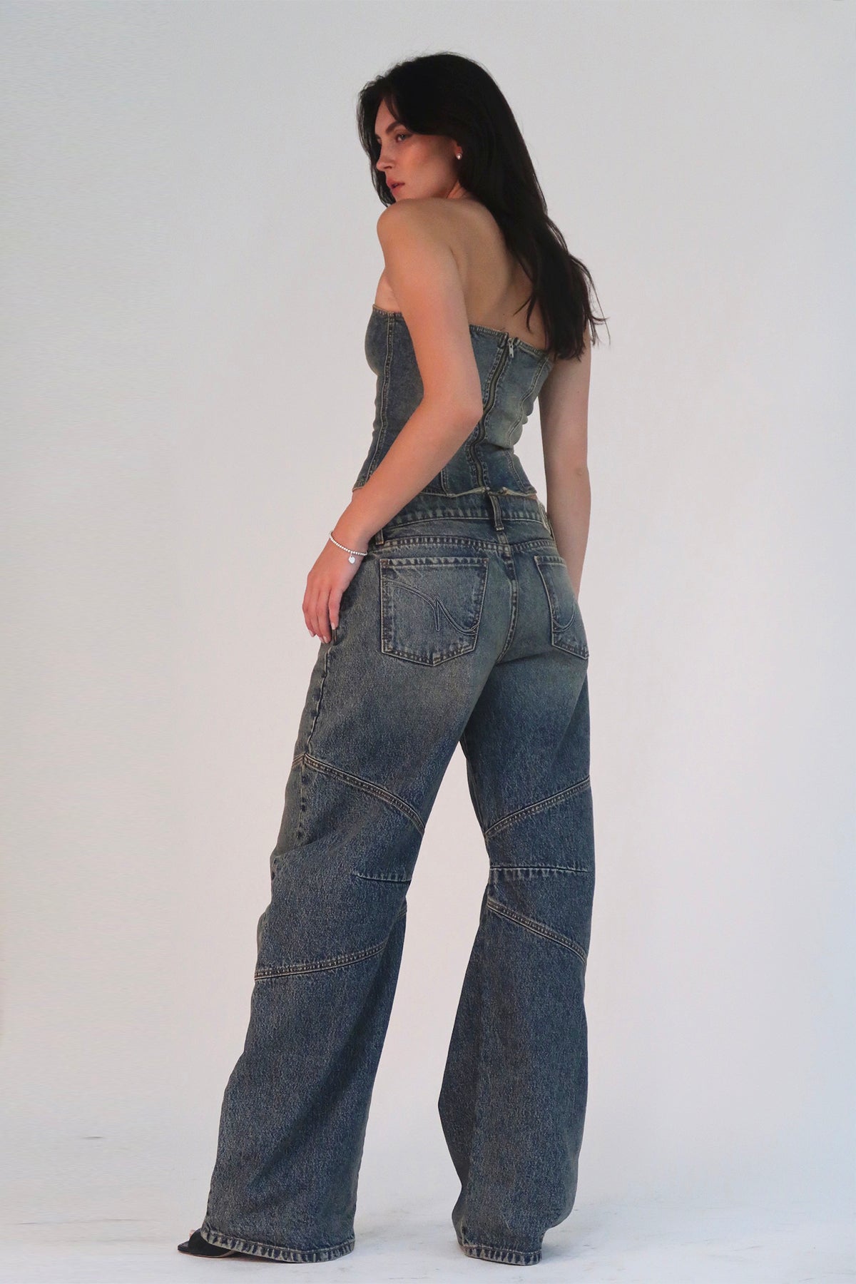 Valery - Low rise jeans