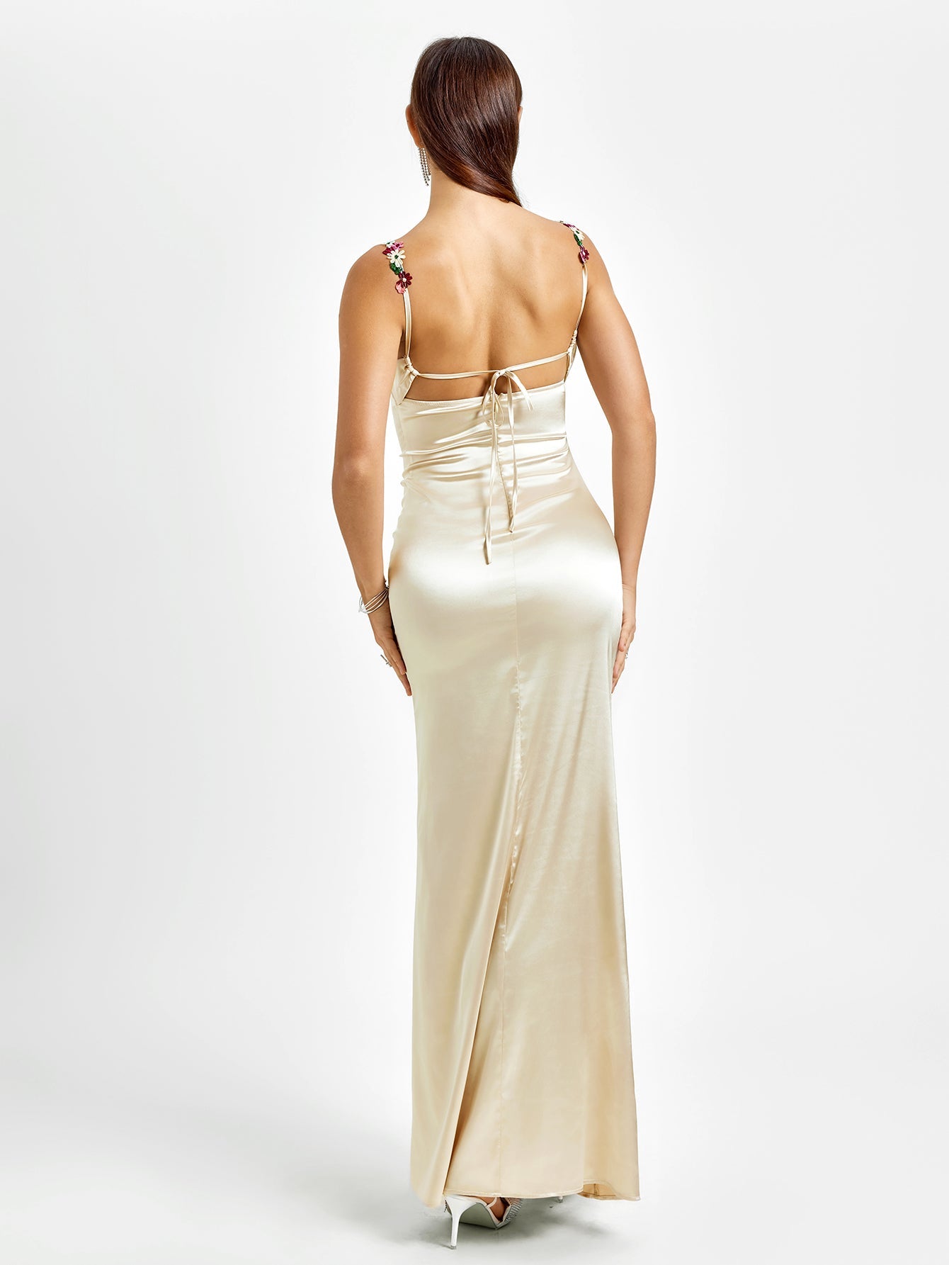 Amy - Satin bodycon dress