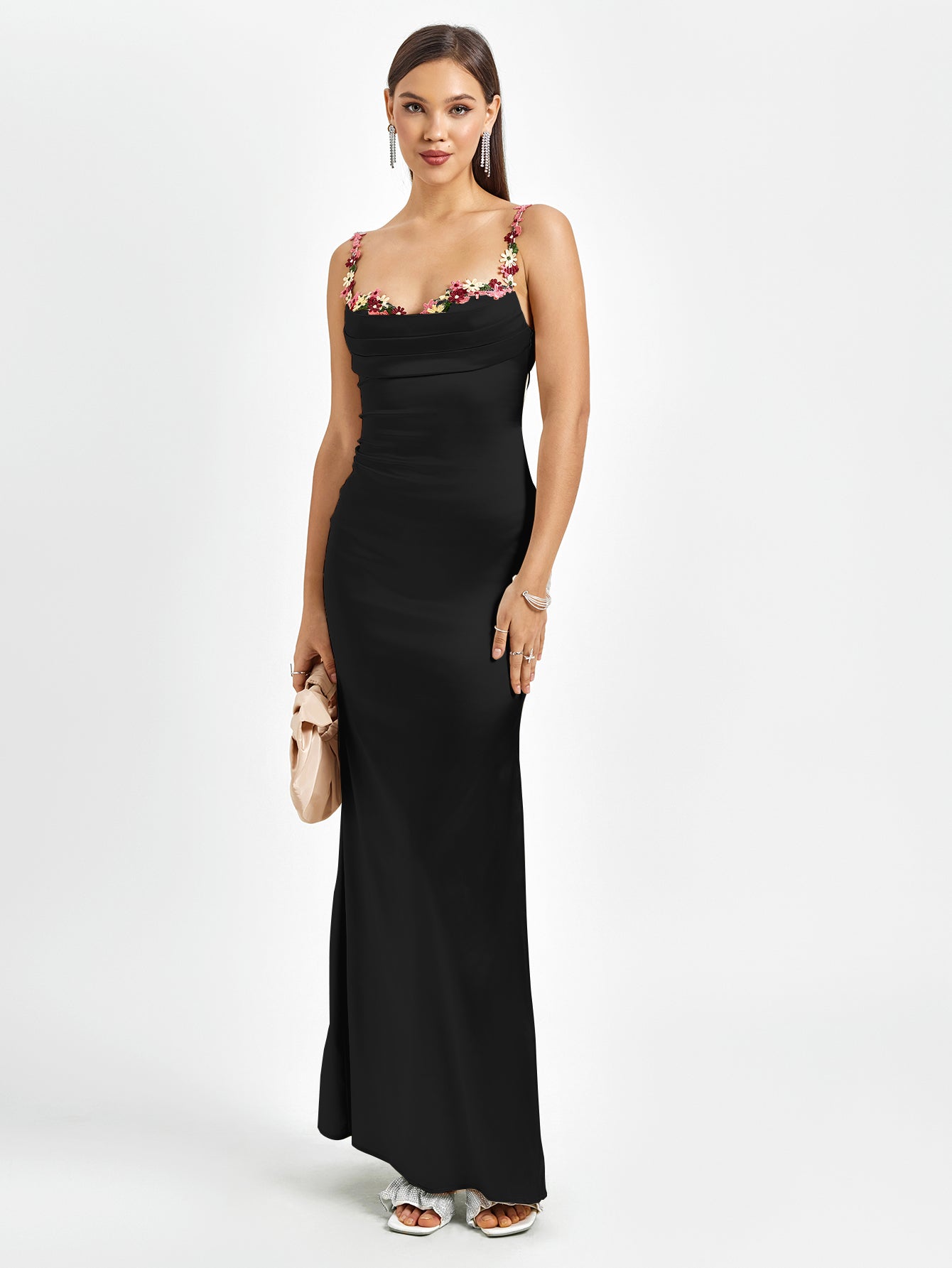Amy - Satin bodycon dress