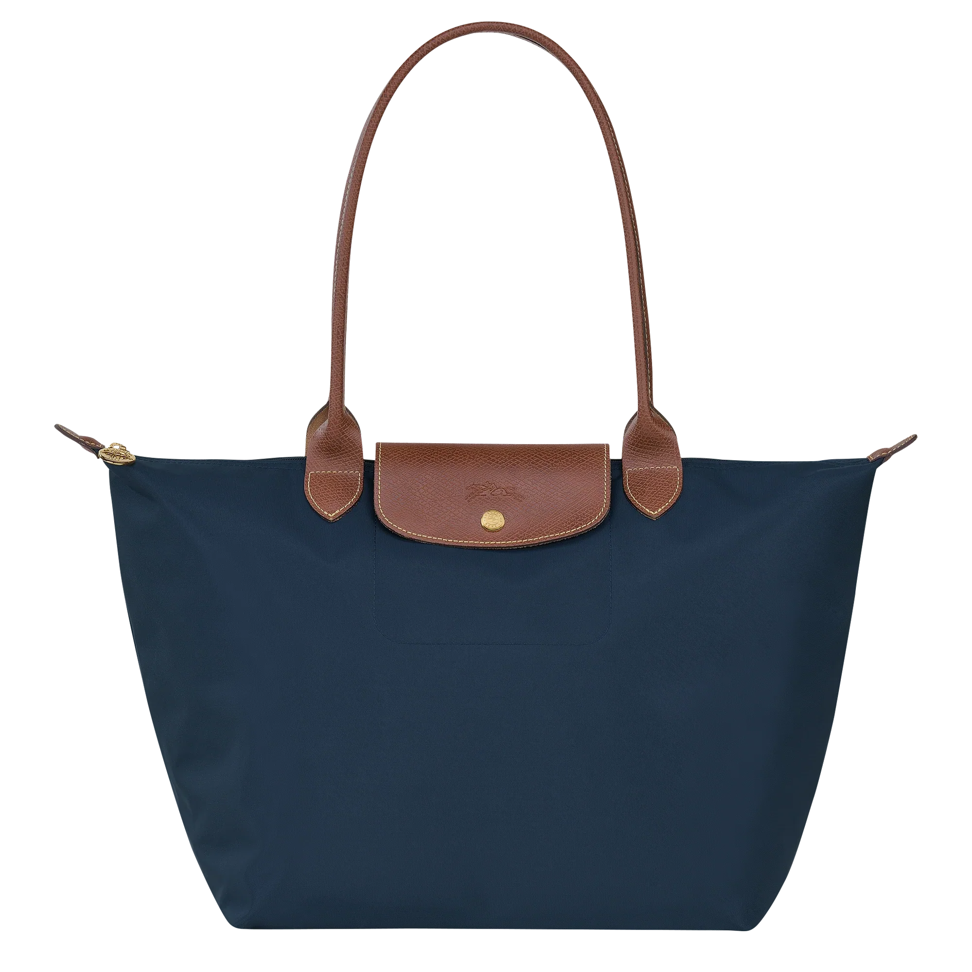 Longchamp - Large Le Pliage Tote, Navy