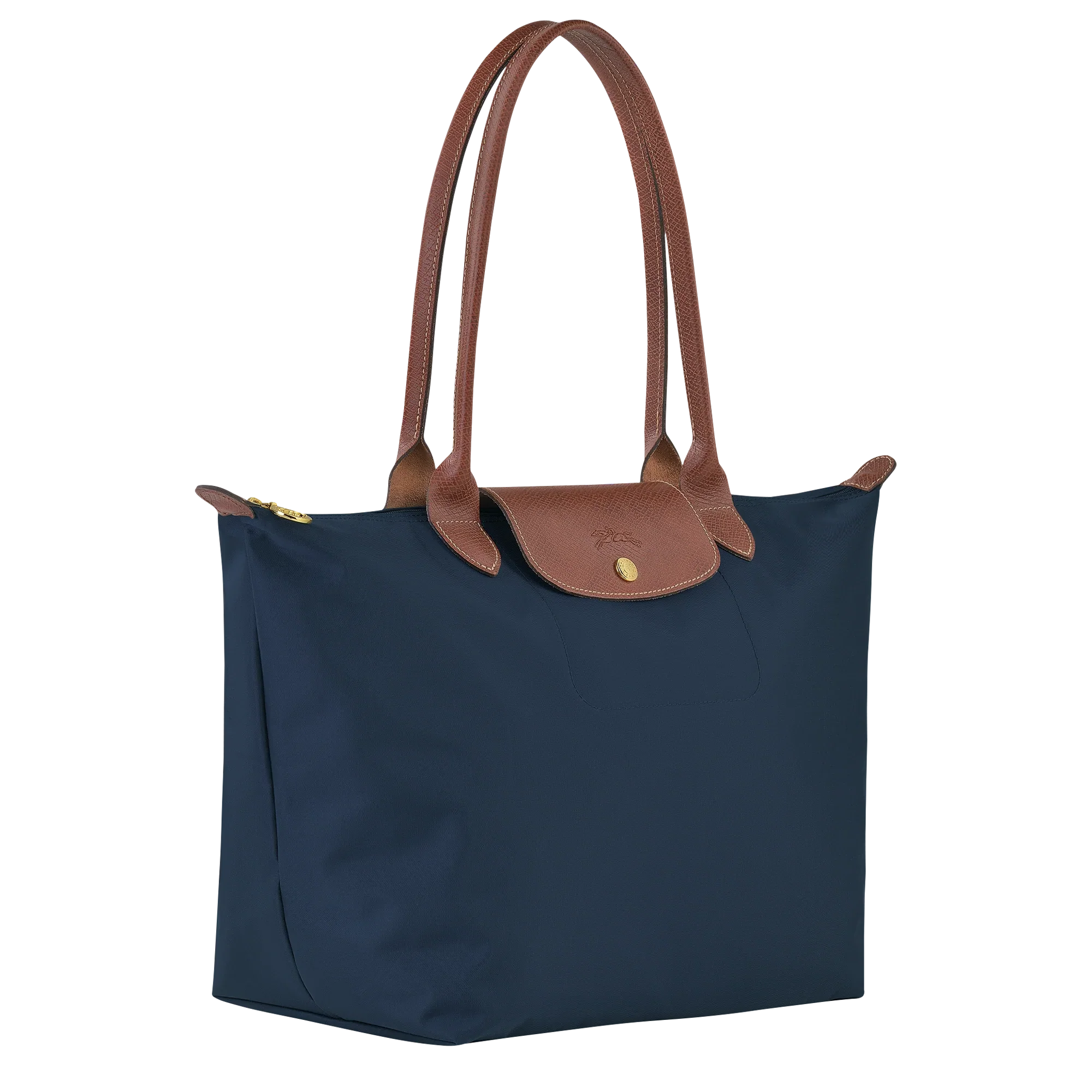 Longchamp - Large Le Pliage Tote, Navy