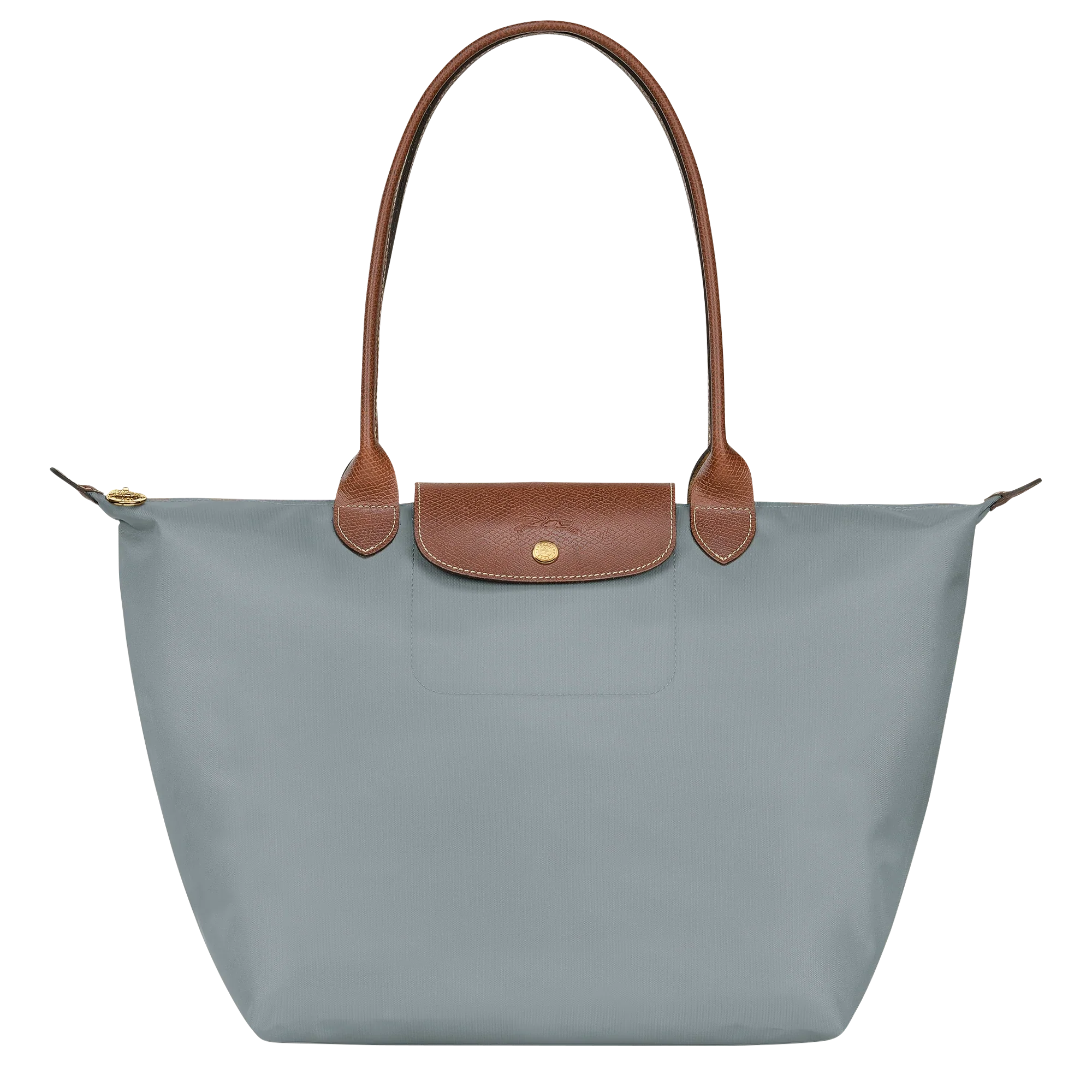 Longchamp - Large steel tote bag