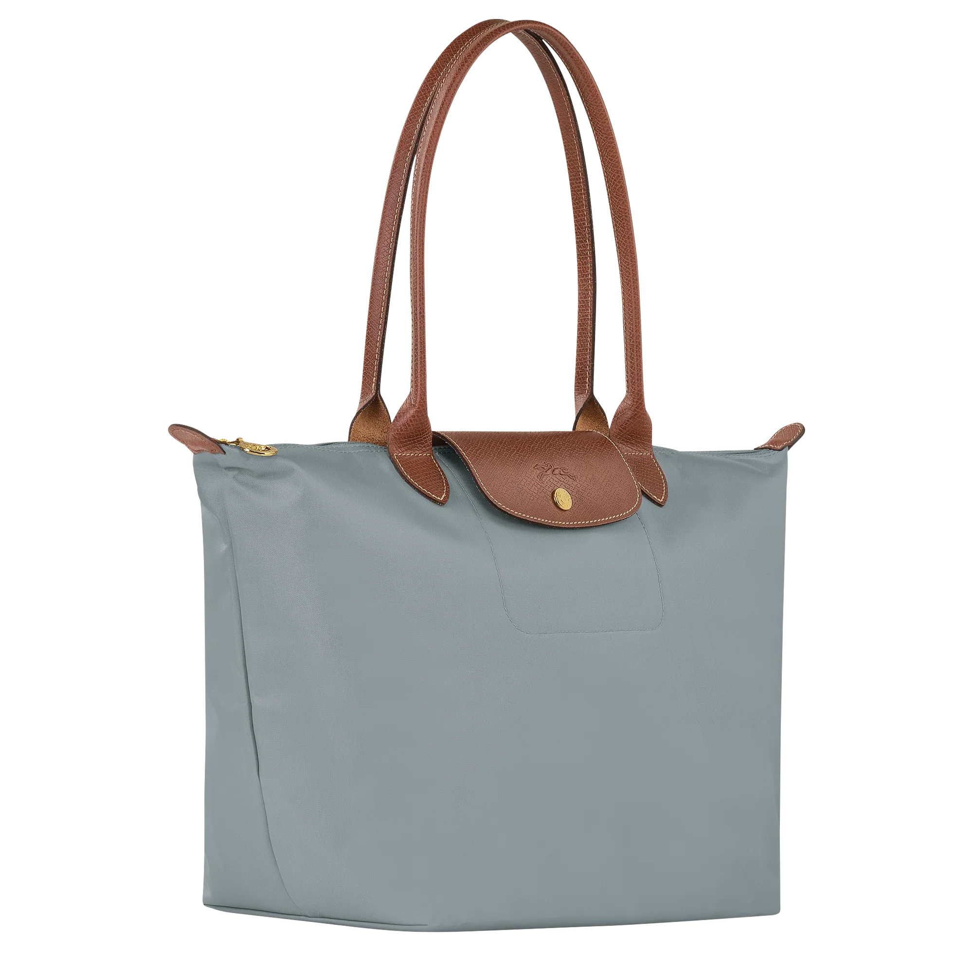 Longchamp - Large steel tote bag
