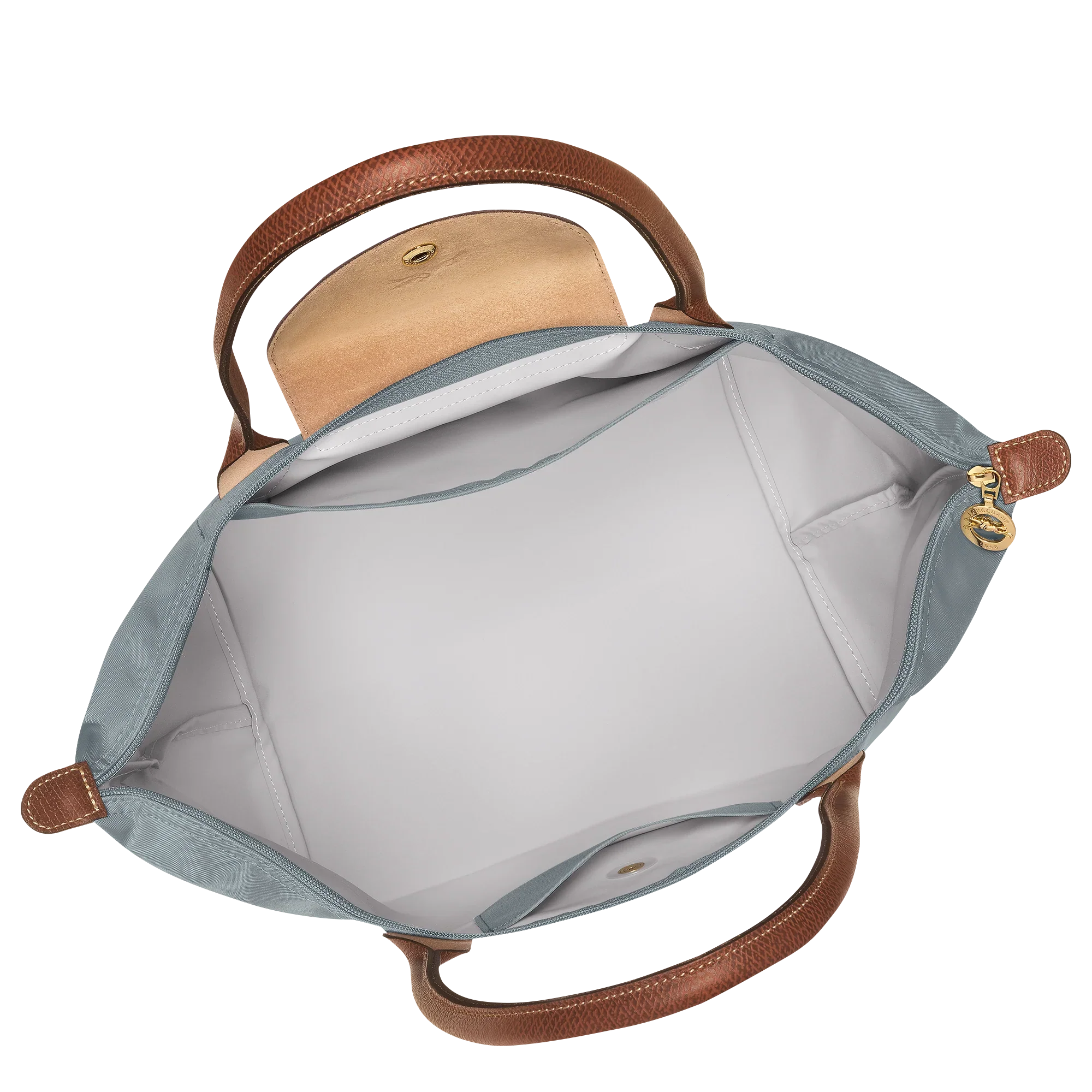 Longchamp - Large steel tote bag