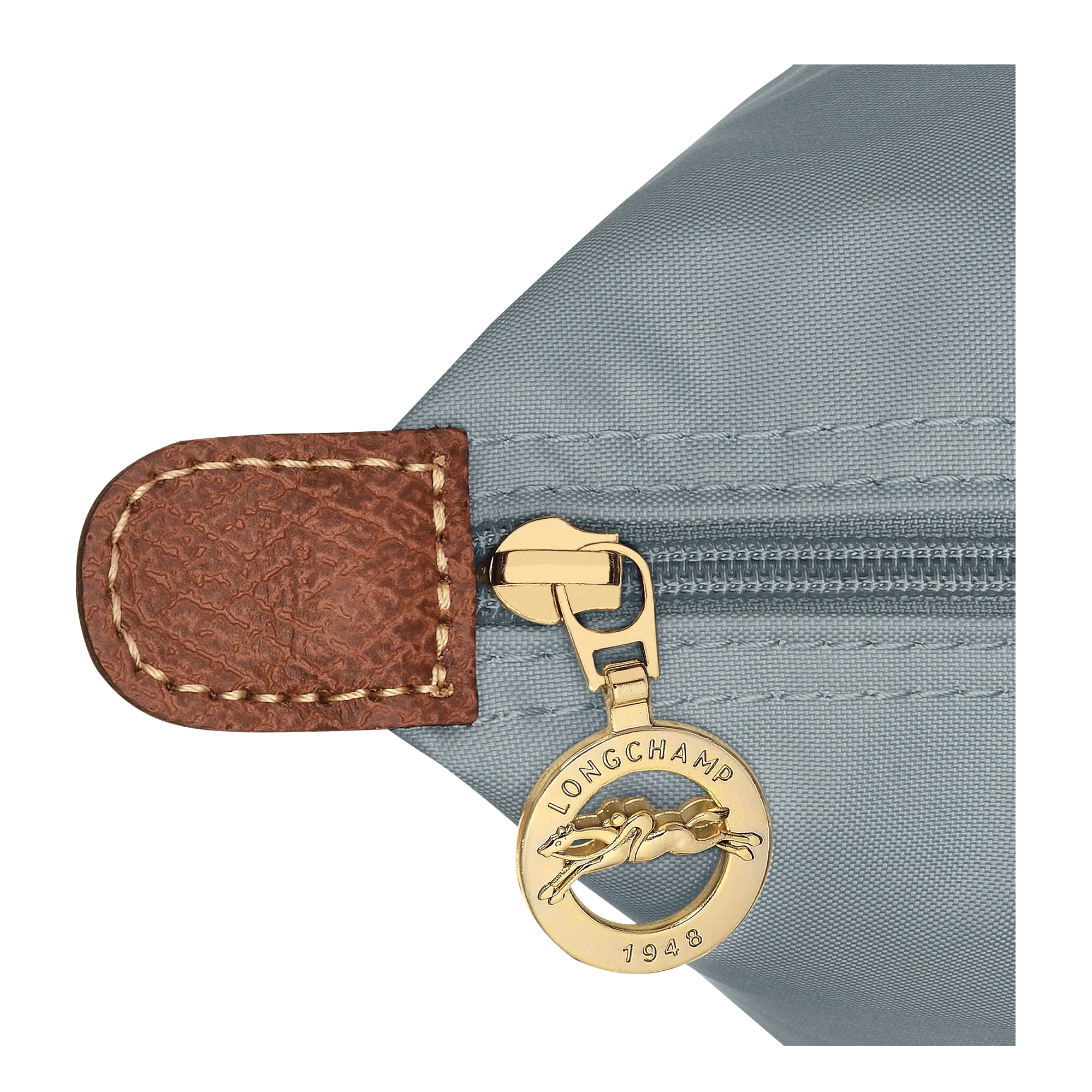 Longchamp - Large steel tote bag