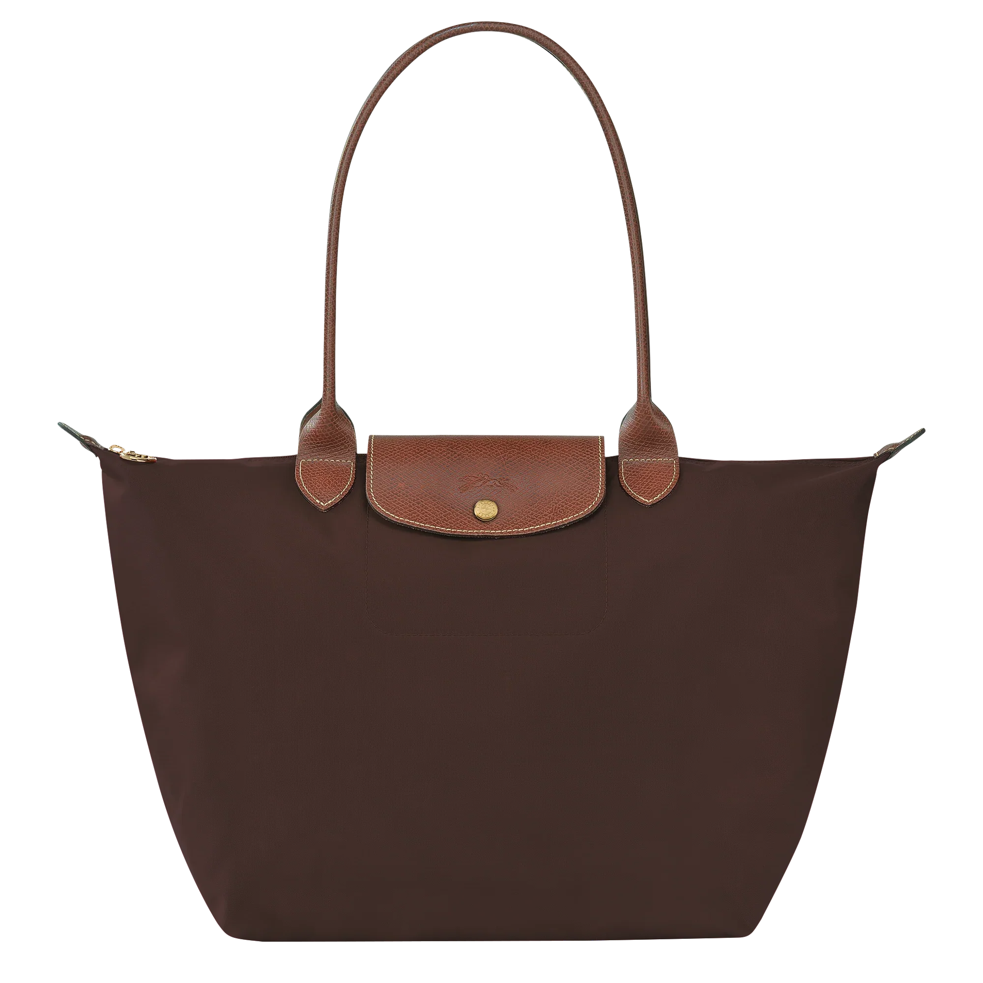 Longchamp - Large ebony tote bag