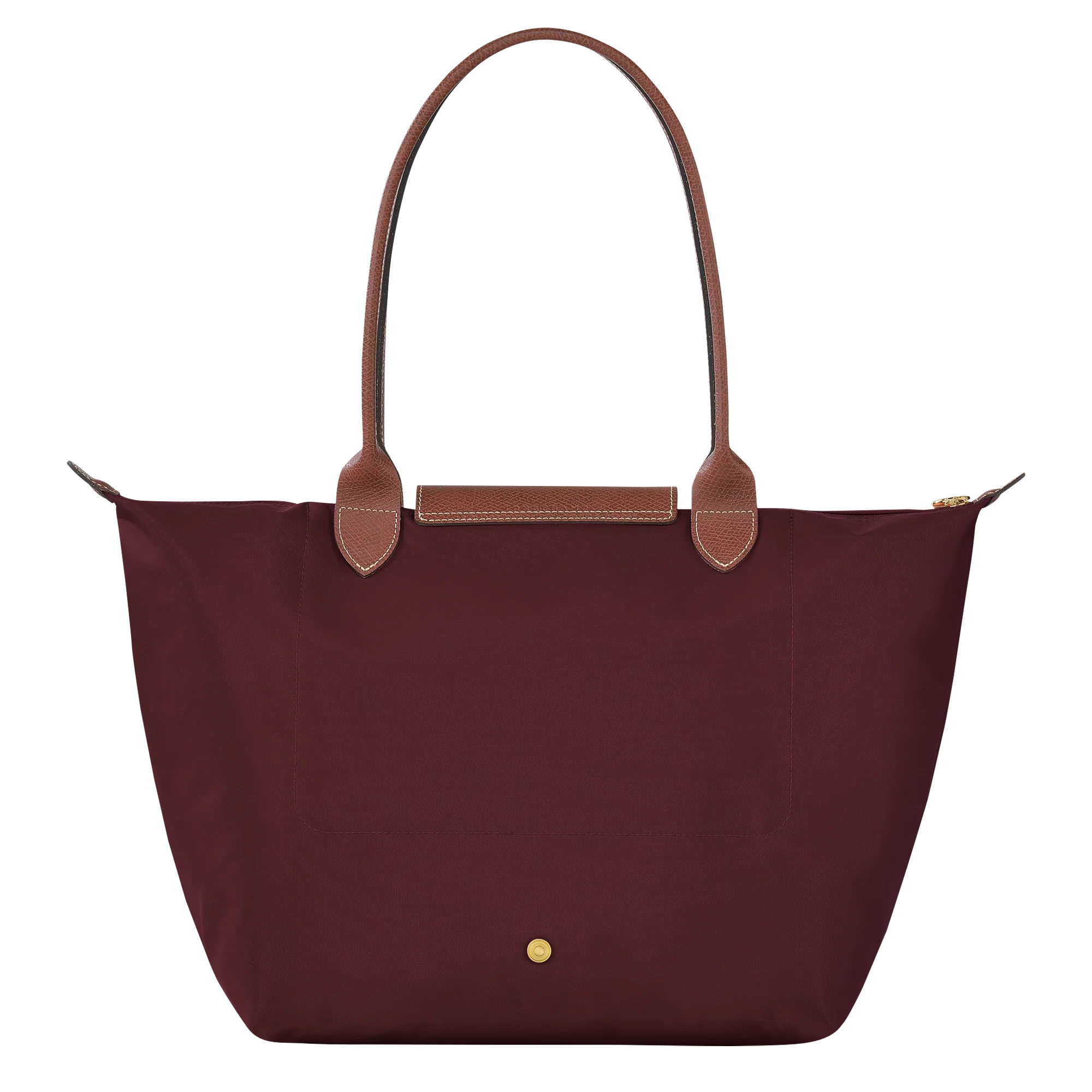 Longchamp - Large burgundy tote bag