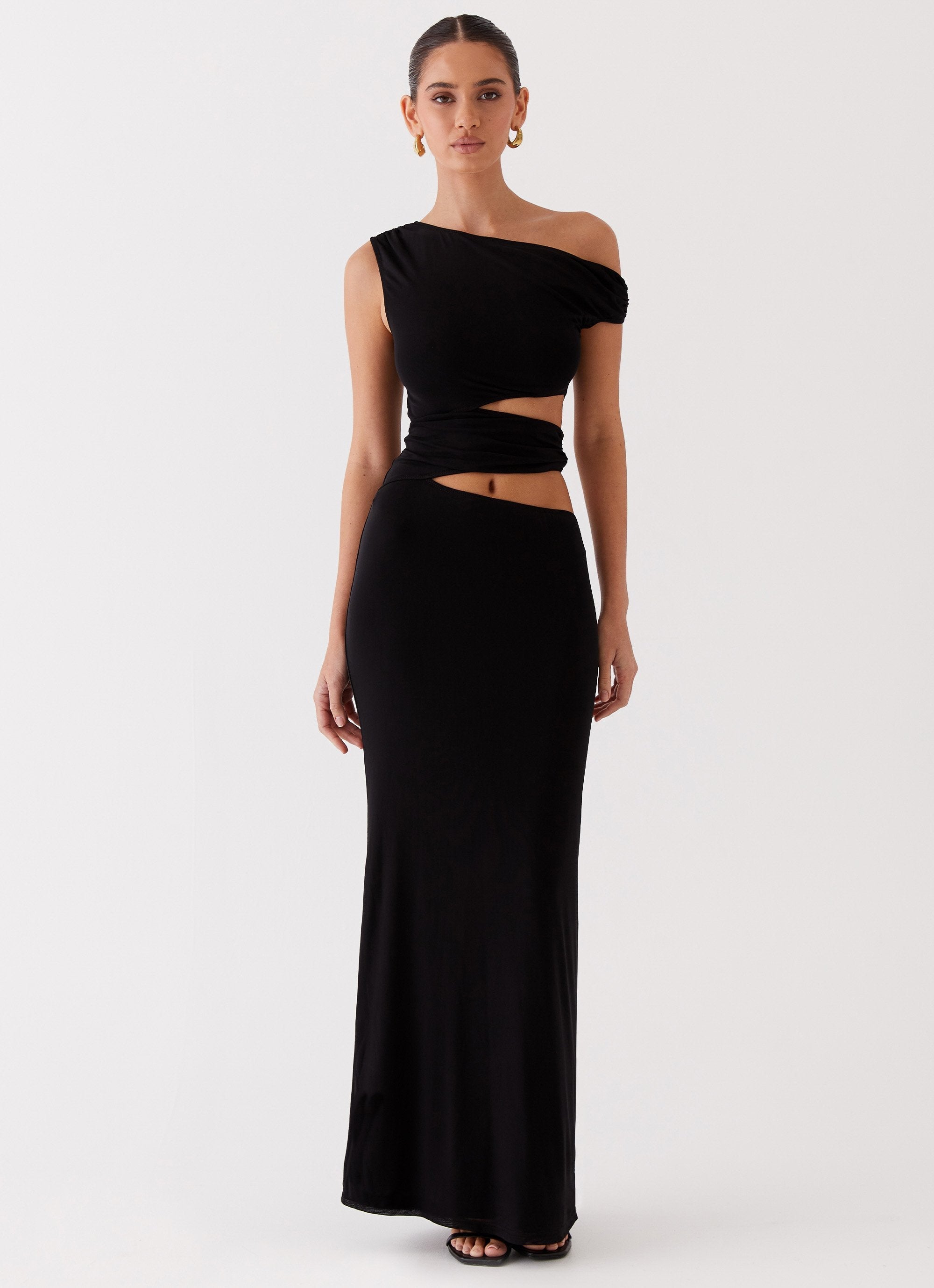 Margot - One shoulder maxi dress