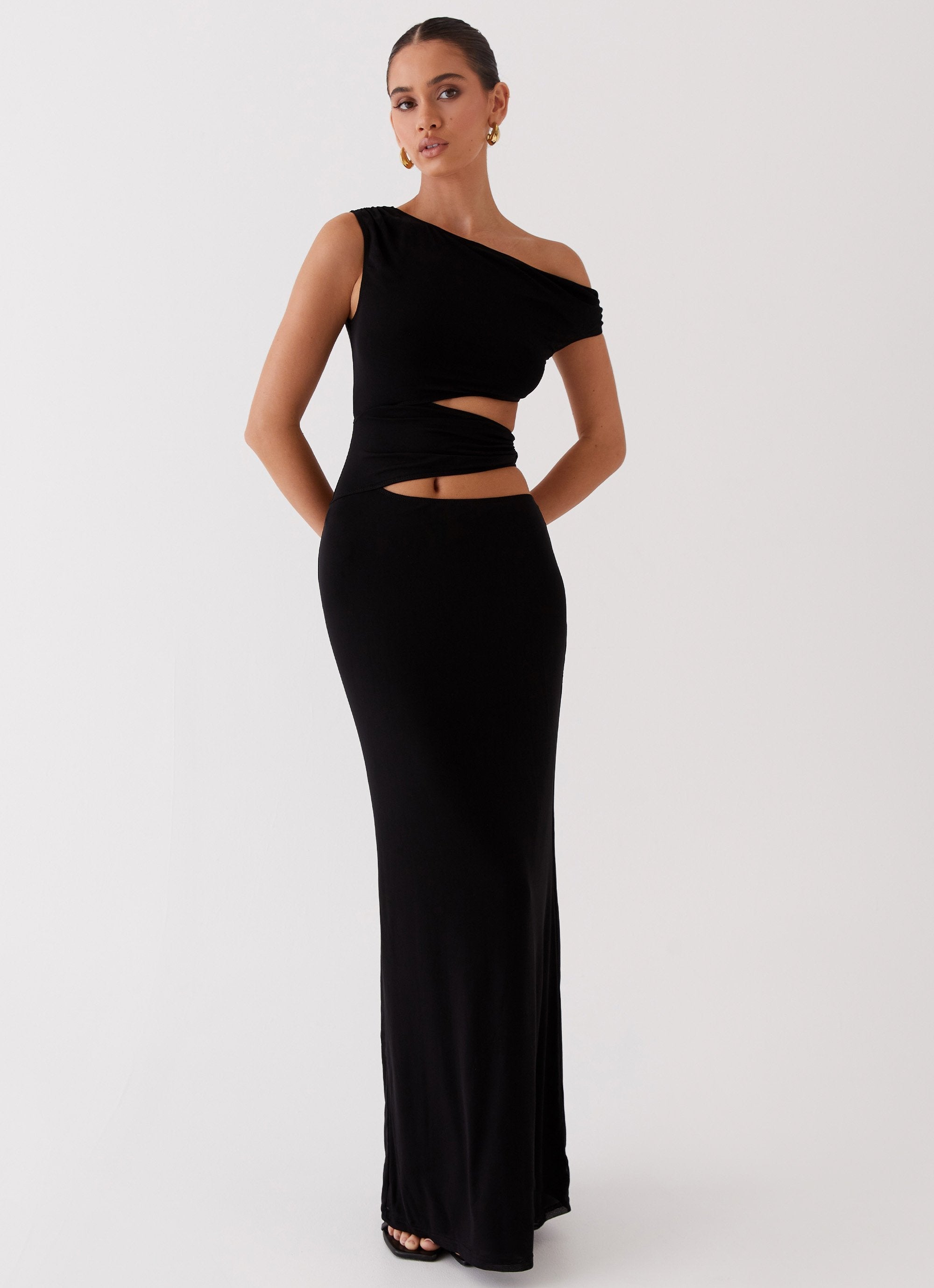 Margot - One shoulder maxi dress