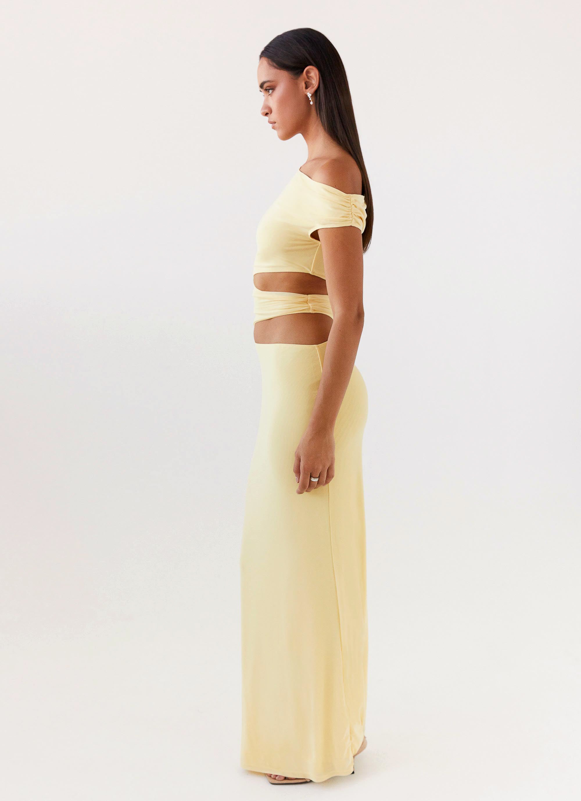 Margot - One shoulder maxi dress