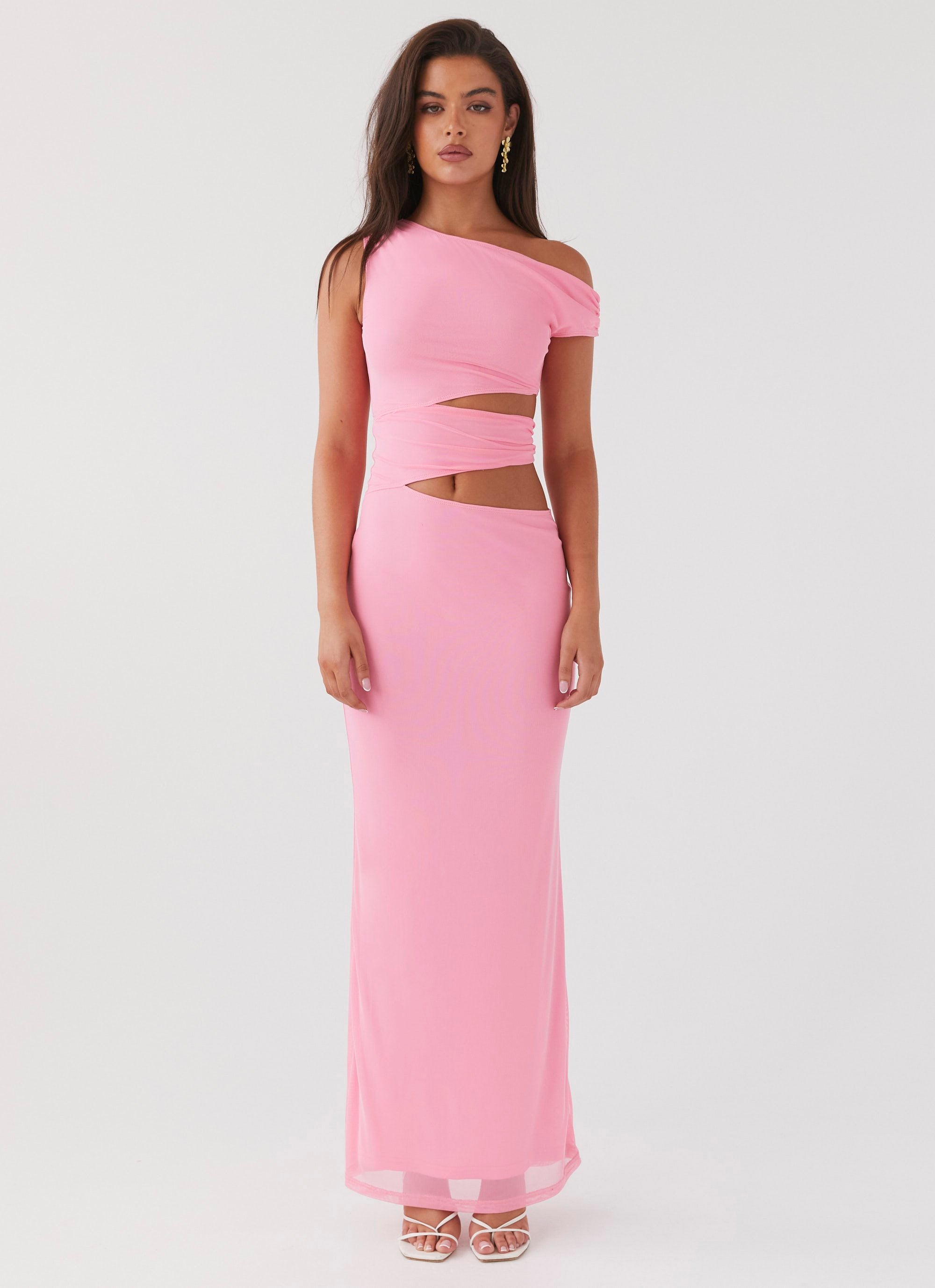 Margot - One shoulder maxi dress