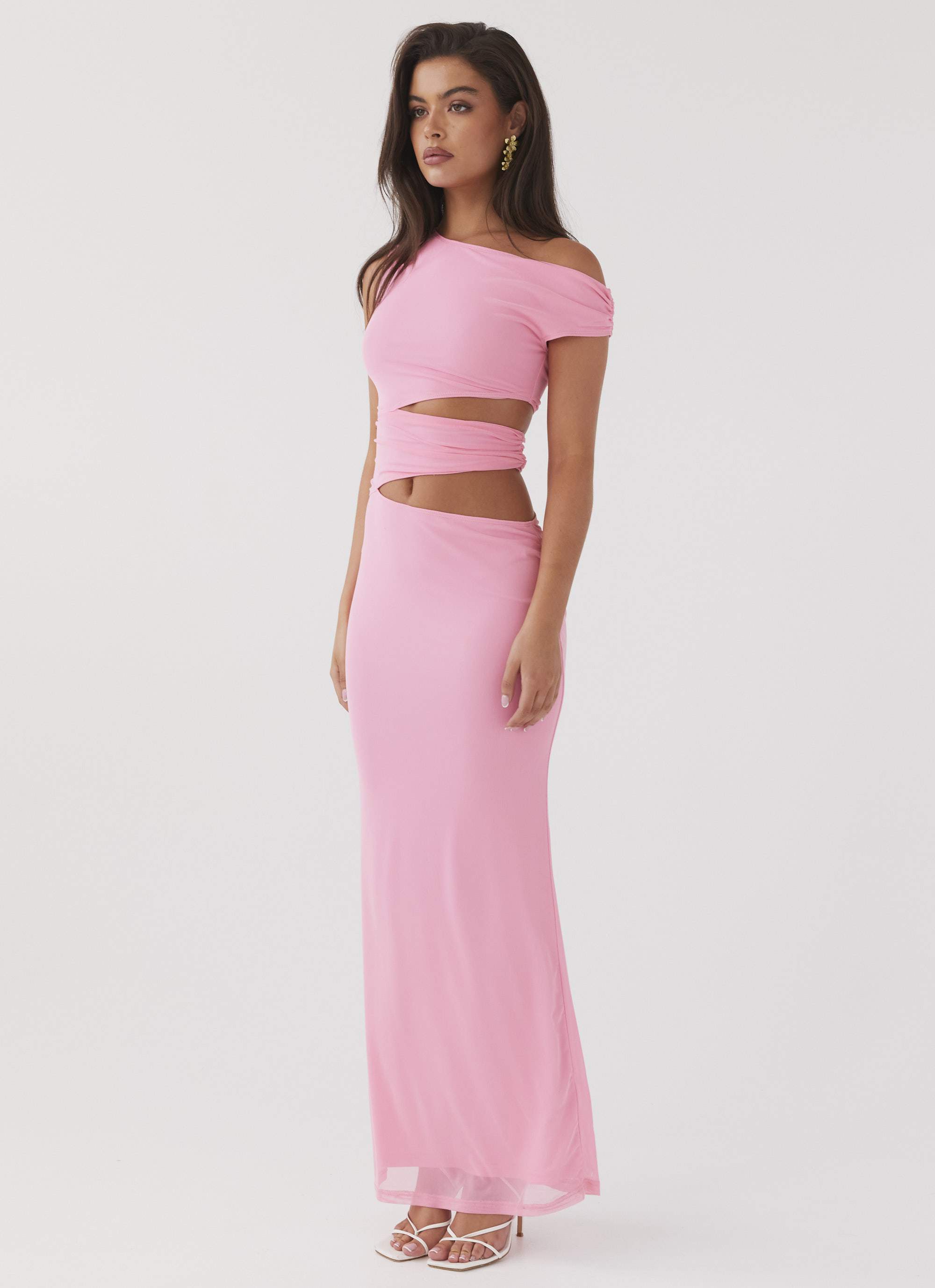 Margot - One shoulder maxi dress