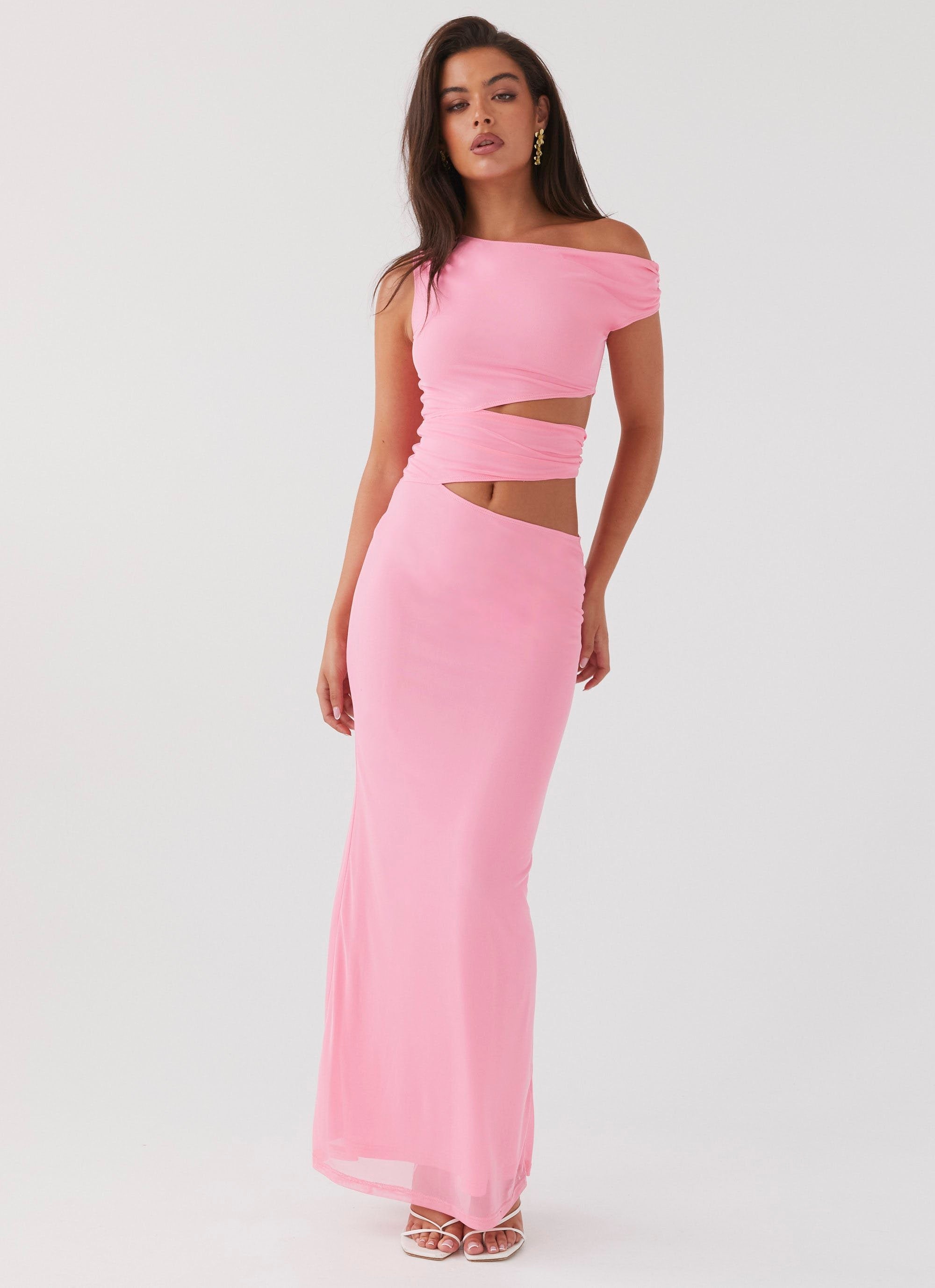 Margot - One shoulder maxi dress