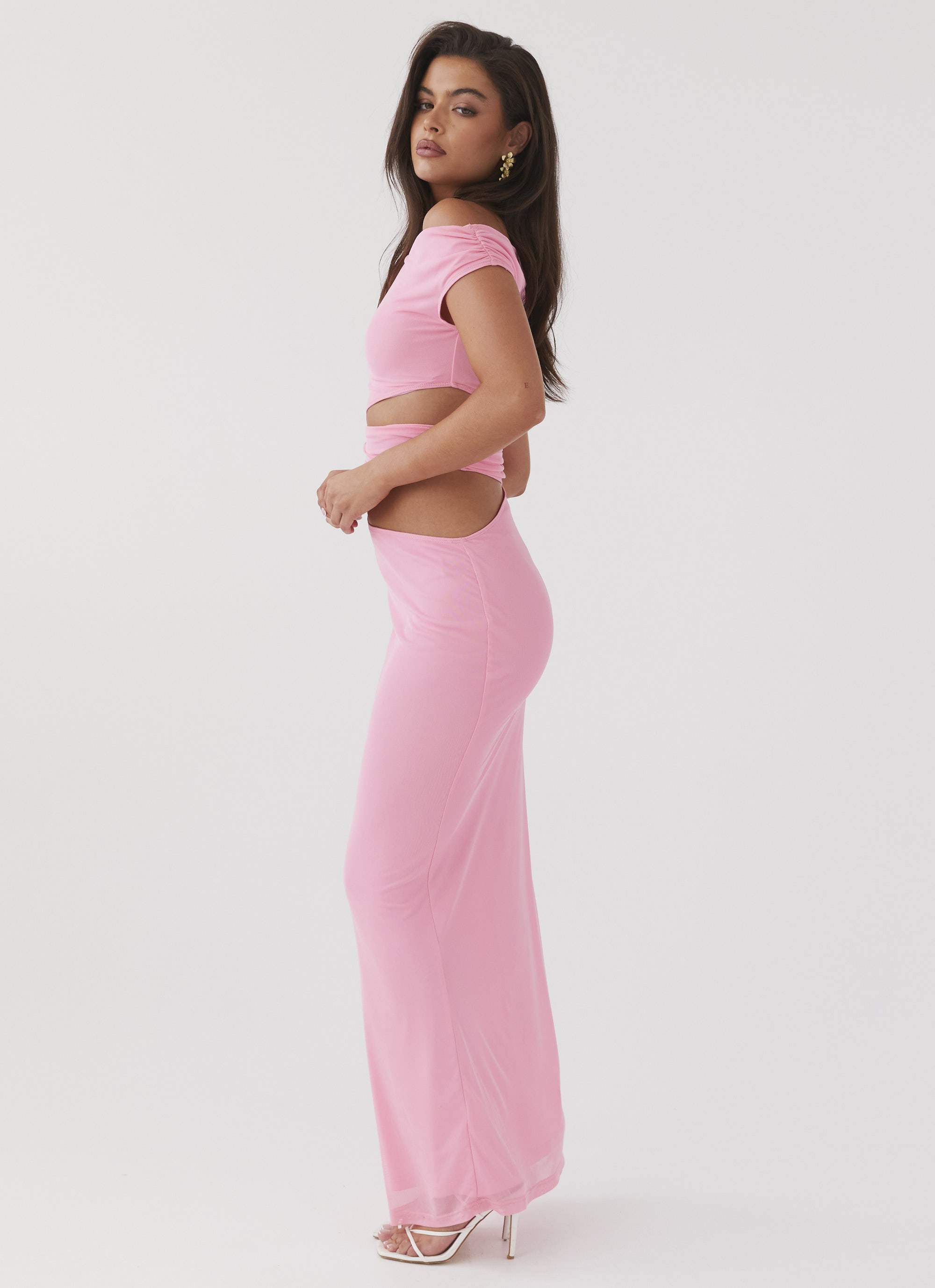 Margot - One shoulder maxi dress