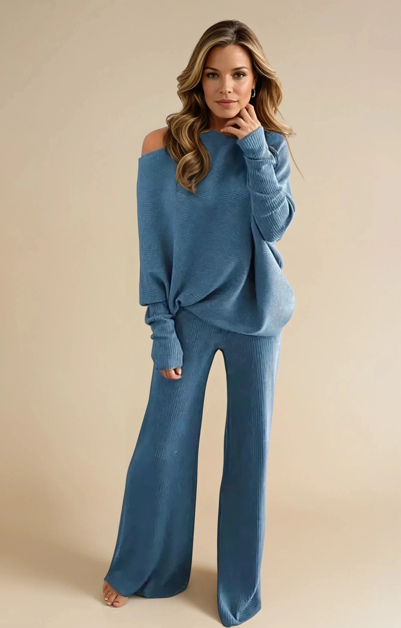 Brianna - Cozy Knit Lounge Set for Woman